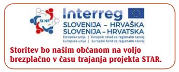 INTERREG Slovenija - Hrvaška (projekt STAR)
